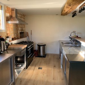 Photo 10 - 100 m² room in a typically Norman old farmhouse - Cuisine professionnelle 