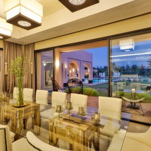 Photo 41 - 5* luxury estate in Marrakech - Table repas/réunions