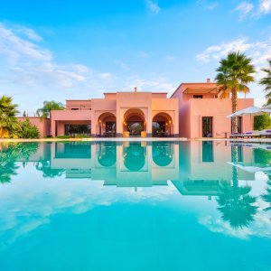 Photo 0 - Domaine de luxe 5* à Marrakech - Le domaine et la piscine