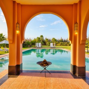 Photo 8 - 5* luxury estate in Marrakech - Piscine 25x11m avec 2 jacuzzis pour 8 personnes