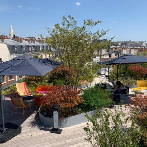 Photo 5 - Rooftop avec vue sur toits de Paris - Toit