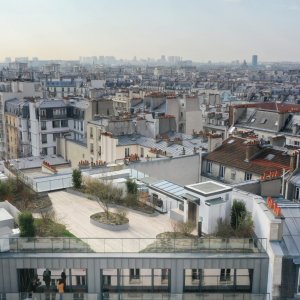 Photo 1 - Rooftop avec vue sur toits de Paris - Toit