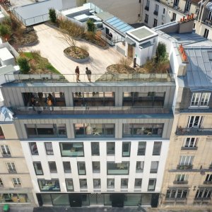 Photo 2 - Rooftop avec vue sur toits de Paris - Toit