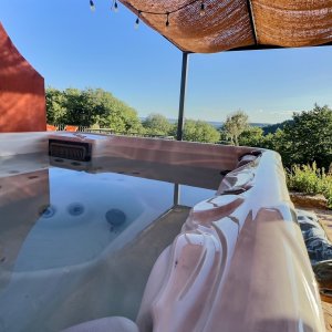 Photo 8 - Villa avec piscine et jacuzzi vue étang - Jacuzzi
