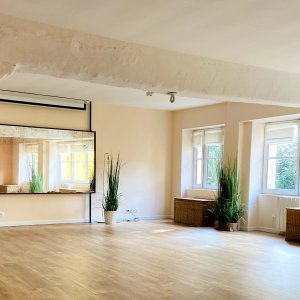Photo 1 - Salle de Yoga 53 m²  - Grand miroir au fond de la salle 
