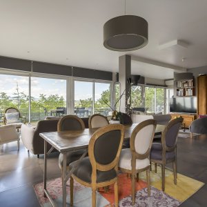 Photo 10 - Large room and two terraces with panoramic views - Table repas/réunions
