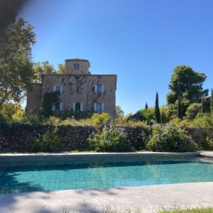 Photo 0 - Château familial dans domaine viticole d’exception - Le domaine et la piscine
