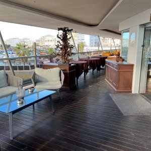 Photo 4 - Sea view terrace restaurant - Coin salon extérieur 