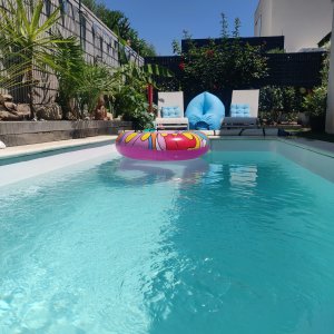Photo 11 - Magnifique jardin exotique avec piscine sur  les hauteurs recherchées de Saint Julien. - Piscine