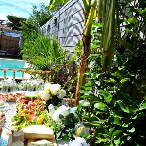 Photo 4 - Magnificent exotic garden with swimming pool on the sought-after heights of Saint Julien. - 