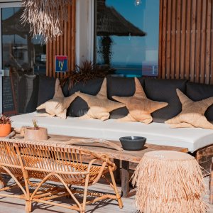 Photo 3 - Grande terrasse de 118 m² face à la mer et espace intérieur 97 m² décorés avec goût - La terrasse