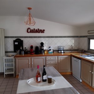 Photo 10 - Provencal villa in the middle of the vineyards - Cuisine