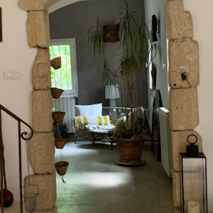 Photo 7 - House in the countryside near Aix-en-Provence - Passage entre cuisine et salon