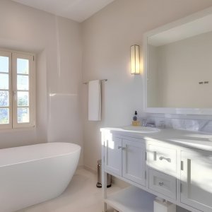 Photo 12 - Bastide rénovée avec piscine et belles vues - Salle de bain