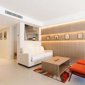 Photo 6 - Penthouse in the heart of Cannes - Salon avec sofa-bed