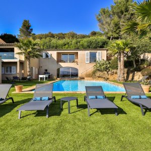 Photo 25 - Sublime et authentique villa de caractère dominant la baie de Saint-Tropez vue mer époustouflante - 