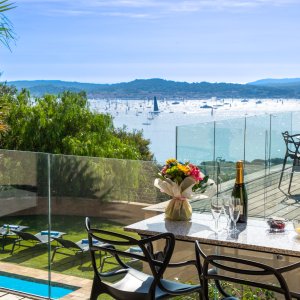 Photo 11 - Sublime et authentique villa de caractère dominant la baie de Saint-Tropez vue mer époustouflante - 