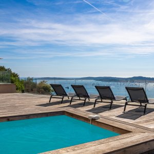 Photo 8 - Sublime et authentique villa de caractère dominant la baie de Saint-Tropez vue mer époustouflante - 