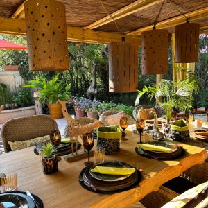 Photo 5 - Charming house with terrace - Table et salon de jardin face fontaine et montagnes