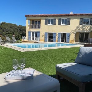 Photo 0 - Villa with swimming pool and sea view - L'ensemble villa et piscine