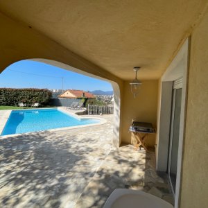Photo 6 - Villa avec piscine et vue mer - Partie couverte