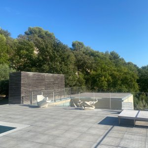 Photo 5 - Maison contemporaine avec toit piscine et vue exceptionnelle  - Terrasse