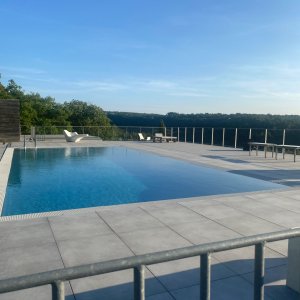 Photo 1 - Maison contemporaine avec toit piscine et vue exceptionnelle  - Piscine