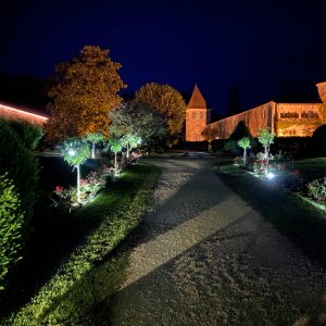 Photo 1 - Chambres au château - Le château - nuit