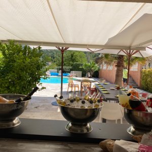 Photo 5 - Swimming pool with fully equipped kitchen - Terrasse couverte