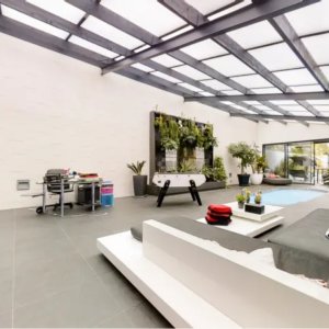 Photo 10 - Luxurious loft - pool/spa, garden, cinema room and high-end entertainment - Patio intérieur