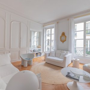 Photo 0 - Bel appartement lumineux à la déco épurée - Paris 6  - salon