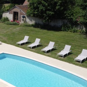 Photo 14 - Reception area with swimming pool in Perche - 