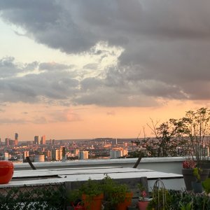 Photo 5 - Penthouse avec terrasse, vue panoramique sur Paris  - La vue