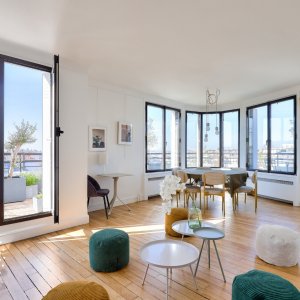 Photo 8 - Apartment with terrace and panoramic view - Grand séjour