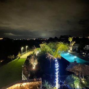 Photo 11 - Villa d’architecte avec piscine - Vue la nuit 
