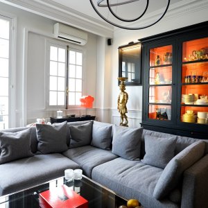 Photo 0 - Le chef vous accueille dans son appartement parisien pour vos rendez-vous professionnels ou privés  - Un salon confortable alliant luxe et zénitude