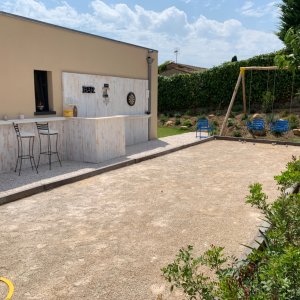 Photo 2 - Villa 150 m² with flat land and swimming pool - Terrain de boules 