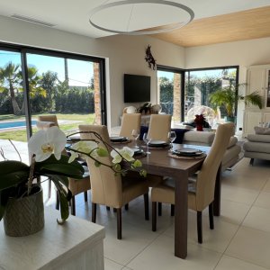 Photo 3 - Villa 150 m² with flat land and swimming pool - Salon