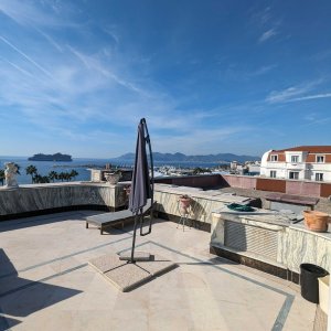 Photo 3 - Penthouse Croisette vue mer - Rooftop avec vue mer
