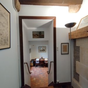Photo 26 - Maison du 12ème siècle avec cave d'exception à 1 heure de Paris - salle à manger vue depuis l'escalier