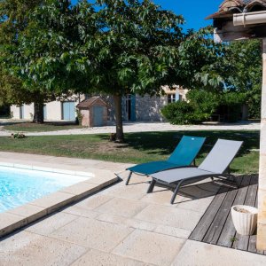 Photo 2 - Périgourdine avec terrain piscine et jacuzzi - Piscine