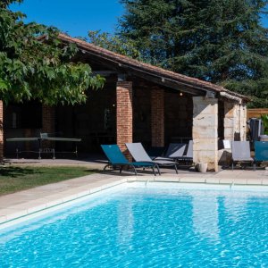 Photo 1 - Périgourdine avec terrain piscine et jacuzzi - Pool-house