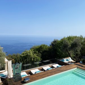 Photo 1 - Artist's House - Terrasse de 150 m² dans le prolongement du salon avec vue sur la Méditerrané