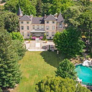Photo 0 - Château avec piscine chauffée et jardin à la Française - Le château