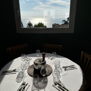 Photo 4 - Restaurant avec terrasse lounge et vue mer  - La vue exceptionnelle 