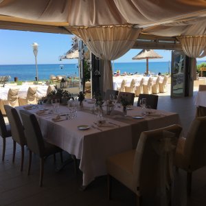 Photo 5 - Salle de réceptions, mariages, séminaires Folelli - Salle en face de la mer