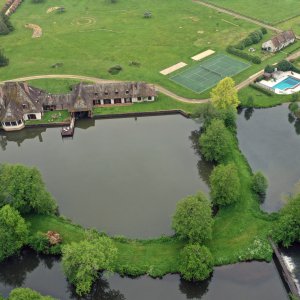 Photo 2 - Magnificent estate between land and river in Sologne - Vue du ciel