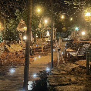 Photo 2 - Bar cocktails et tapas dans un jardin proche de la plage - Le jardin au soir