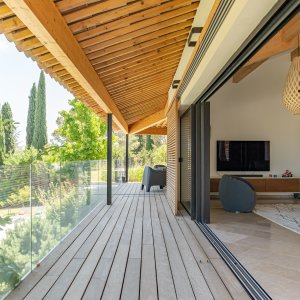 Photo 3 - Villa contemporaine du célèbre architecte Maurice Sauzet - Espace de vie à aire ouverte
