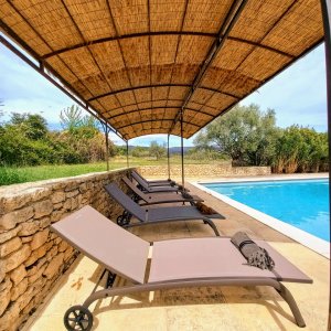 Photo 8 - Bastide luxueuse avec piscine chauffée, Luberon, Mariages, événements familiaux et professionnels - Piscine - espace détente